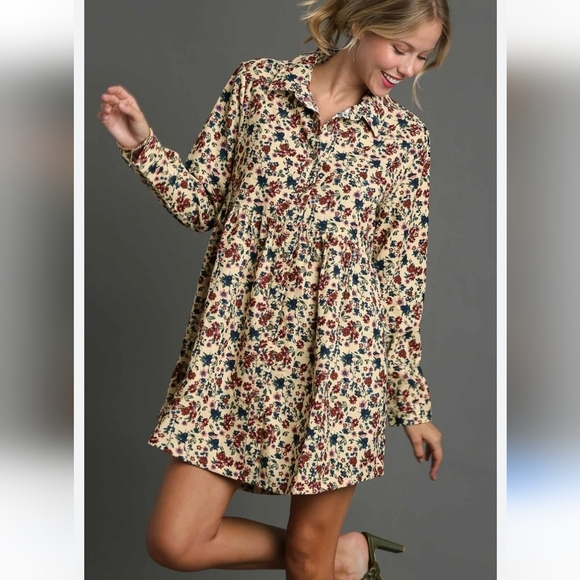 Urban Outfitters Dresses & Skirts - Urban Outfitters Floral Midi Dress Size Medium